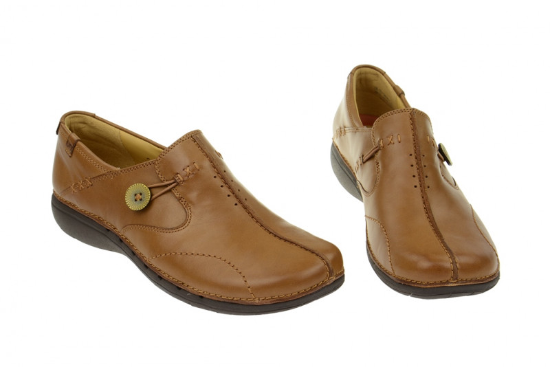 Clarks Un Loop Slipper braun tan 20353760