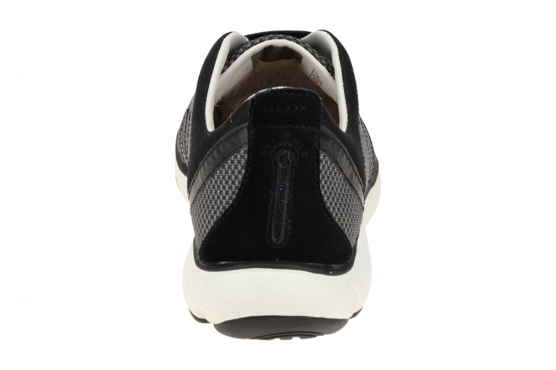 Geox Nebula Schuhe schwarz grau recycelt U04D7F