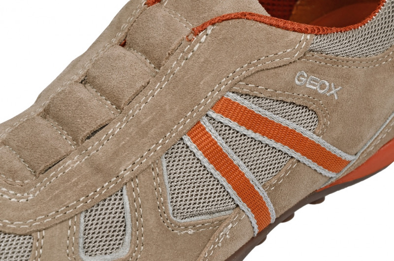 Geox Snake R Schuhe beige Slipper U3207R