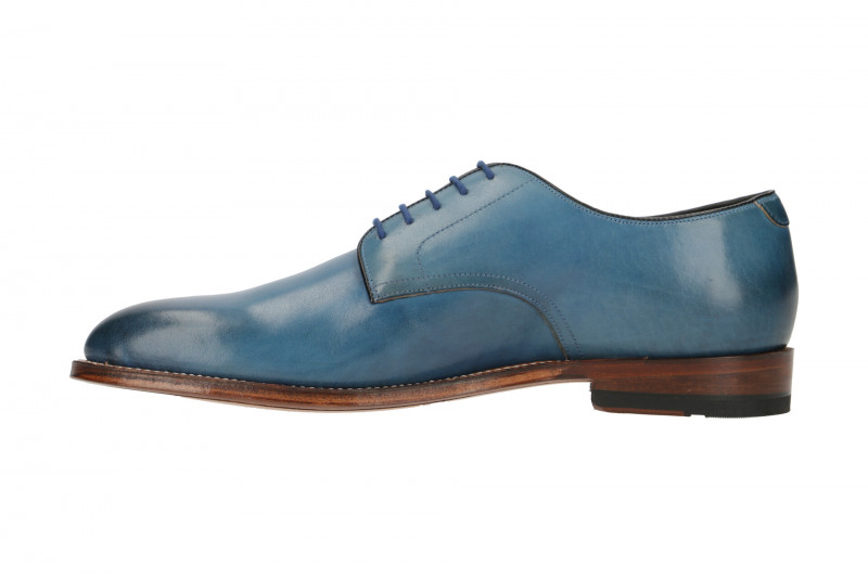 Gordon & Bros Ken Schuhe blau royal Rahmengenäht 5150