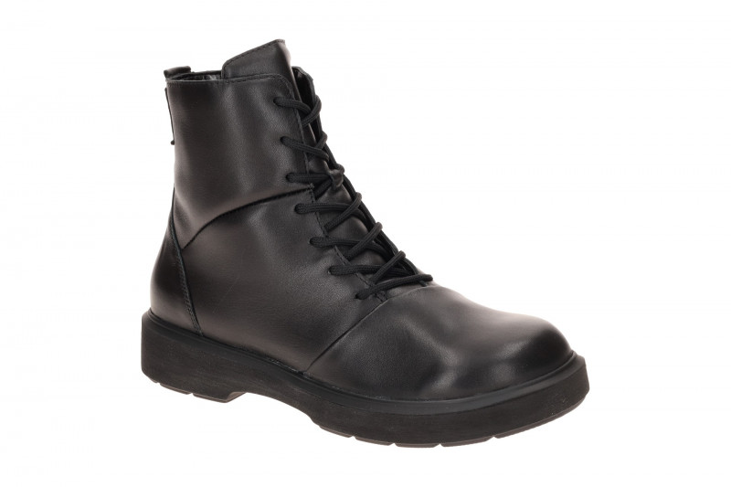 Waldläufer Quinn Stiefel Boots schwarz H-Weite dünn gefüttert