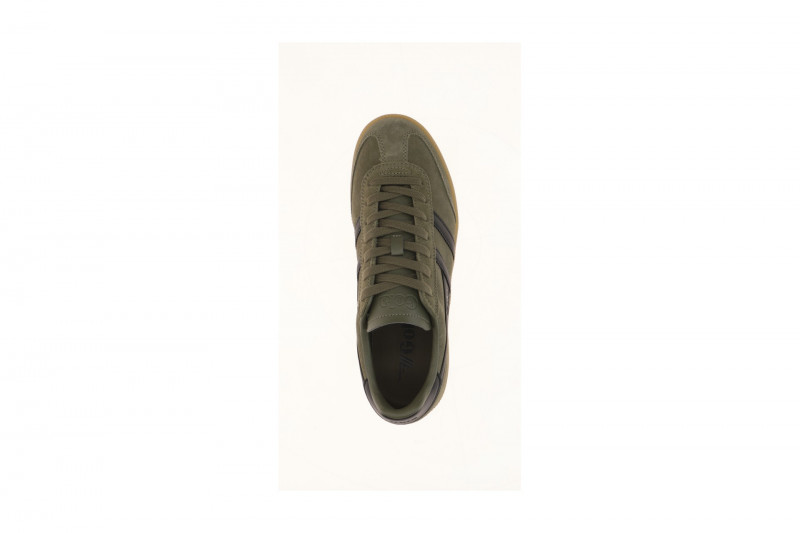 Gola Viper Schuhe Sneakers grün khaki Herren Velour CMB735