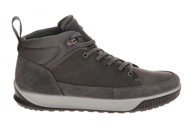 Ecco Bypath Tred Schuhe Mid Sneaker grau Waterproof 539094