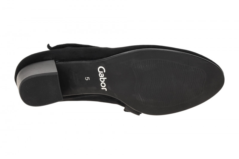 Gabor Comfort Spangen Pumps schwarz H-Weite 76.149.47