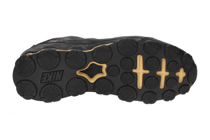 NIKE Reax Schuhe schwarz gold Herren Trainer