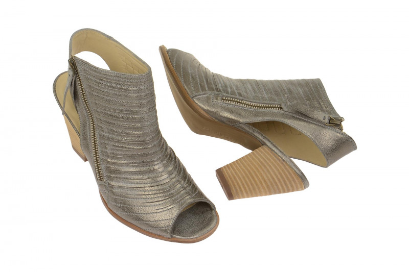 Paul Green 6482-017 Sandale grau metallic