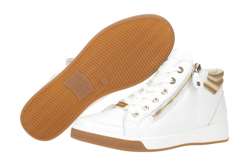 ARA Rom Schuhe Sneaker weiß platin 12-44499