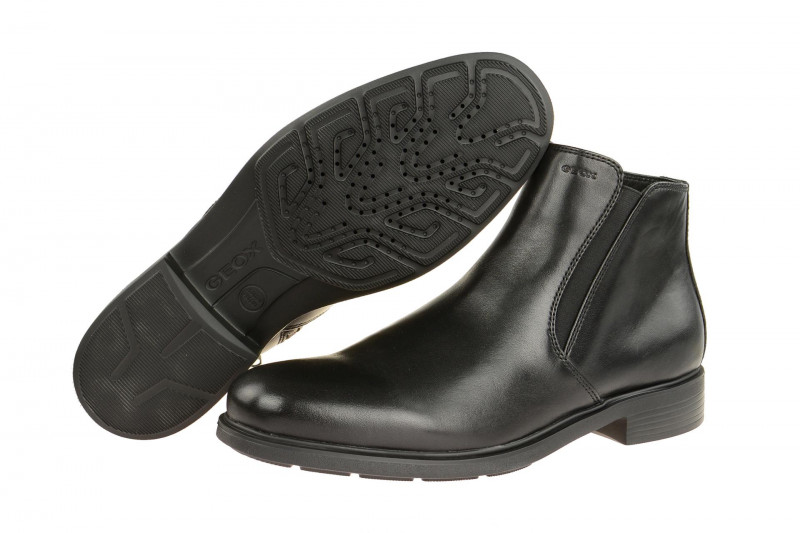 Geox Dublin Chelsea Stiefelette schwarz