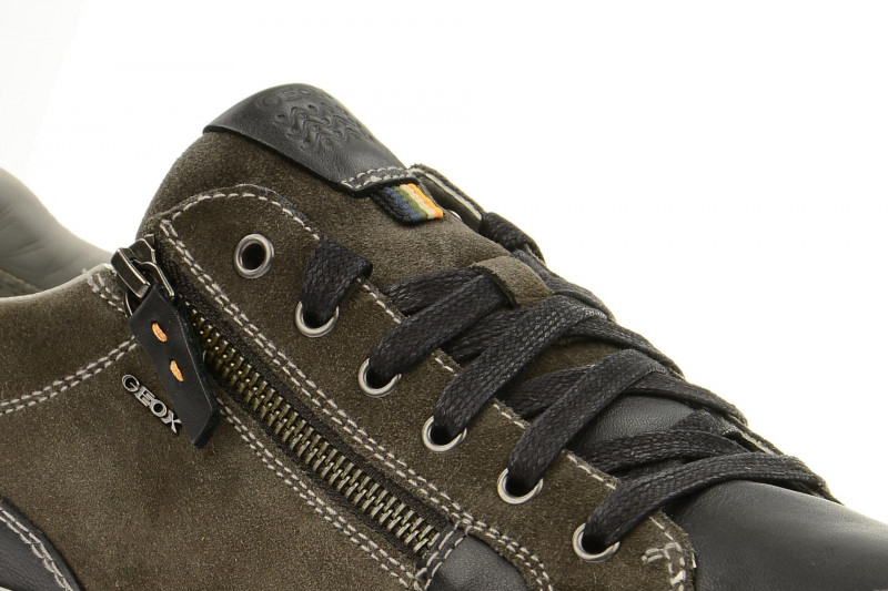 Geox Box Schuhe grau mud U52R3C