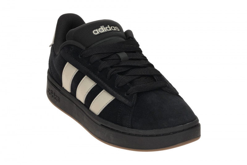 Adidas Grand Court Alpha Sneakers Schuhe schwarz grau Herren JS3807