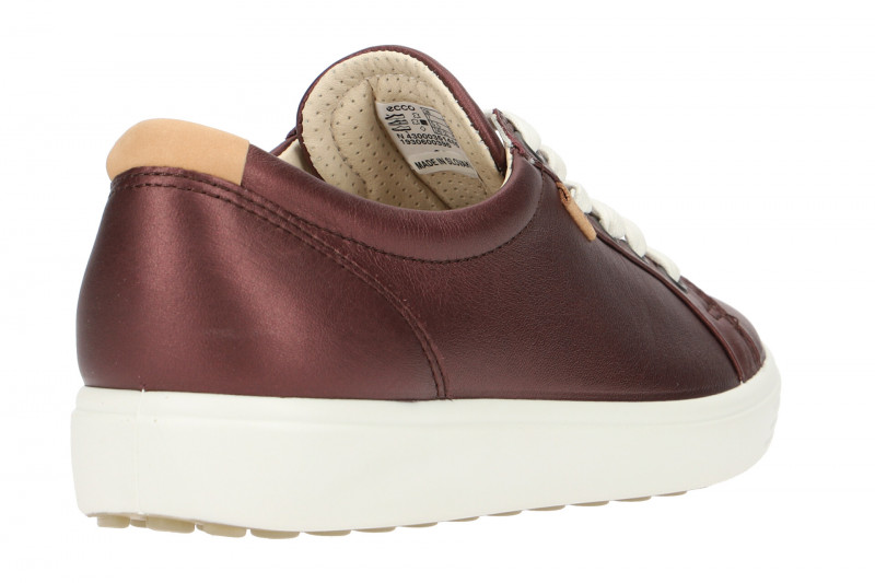 Ecco Soft 7 Schuhe lila metallic Sneakers