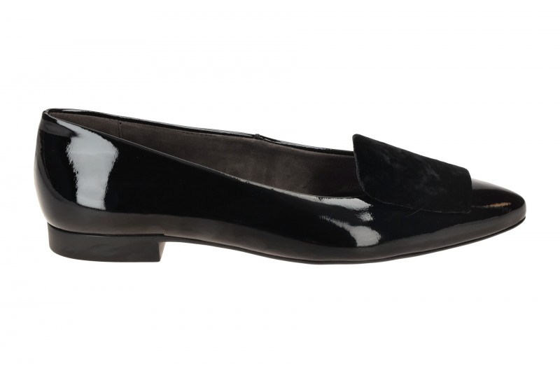 Paul Green Ballerinas schwarz Lack 3792
