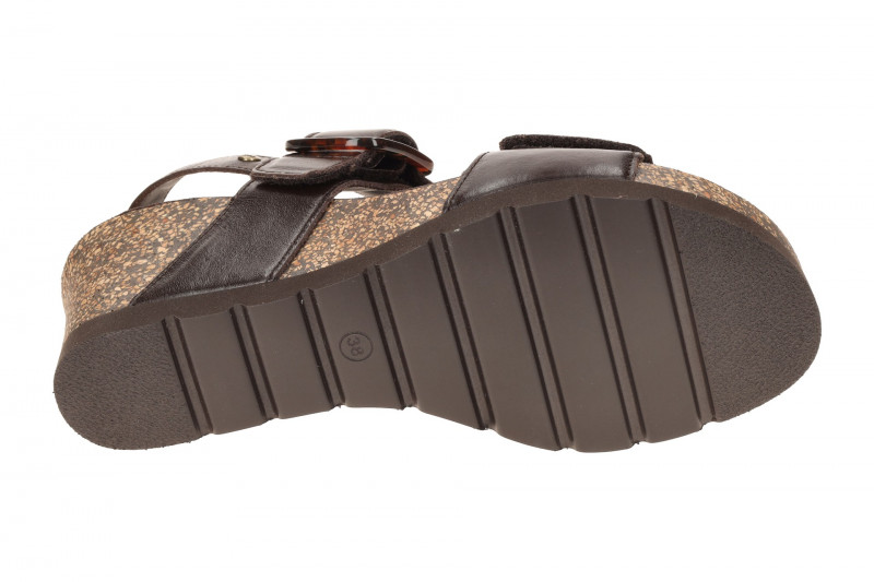 Panama Jack Valle B2 Keil Sandale braun Nappa