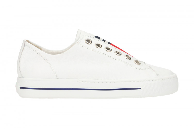 Paul Green Schuhe Sneaker weiß rot 4797