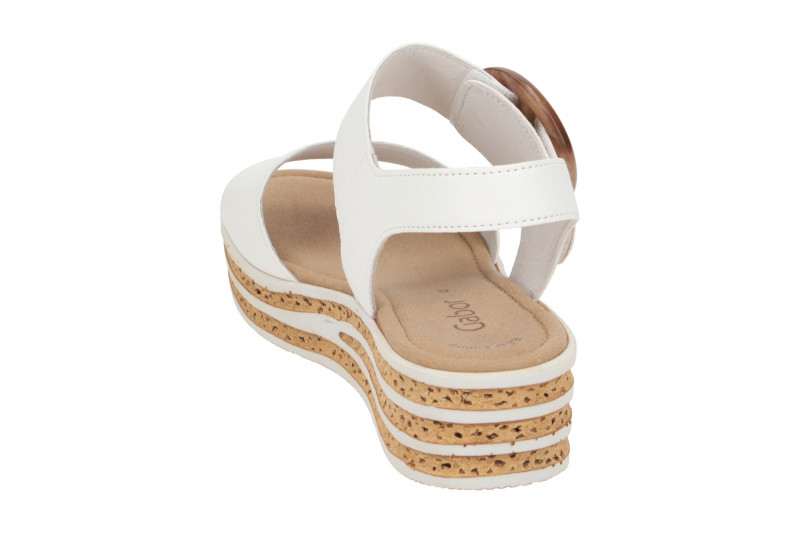 Gabor Fashion Sandalen weiß Nappa 84.550.20