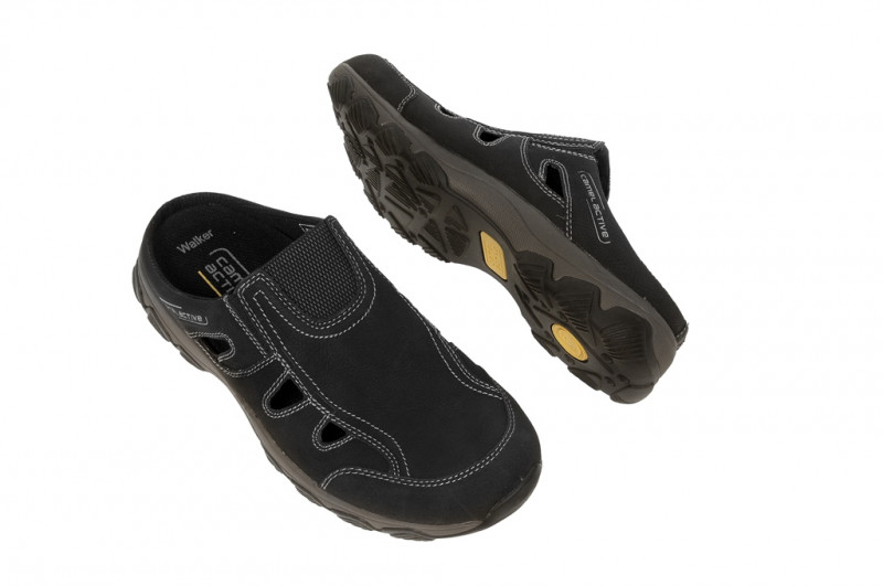 camel active Walker Pantolette schwarz 335.13.02