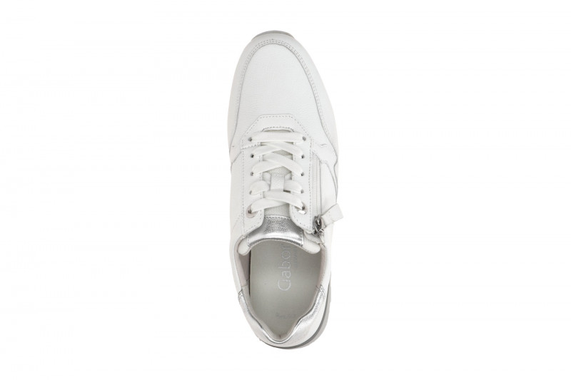 Gabor Sneaker Schuhe weiß silber G-Weite 66.347.51