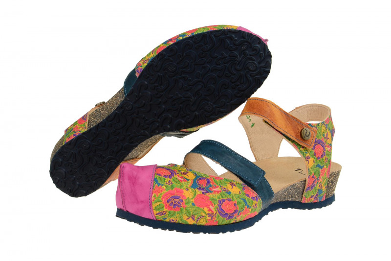 Think Kessy Sandale bunt Blumen 0-80376-99