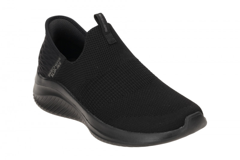 Skechers Ultra Flex Slipper Schuhe schwarz Hands Free 149708