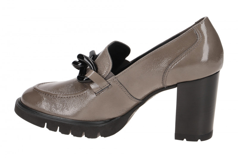 Paul Green Schuhe Hochfront-Pumps grau fango Lack 3794