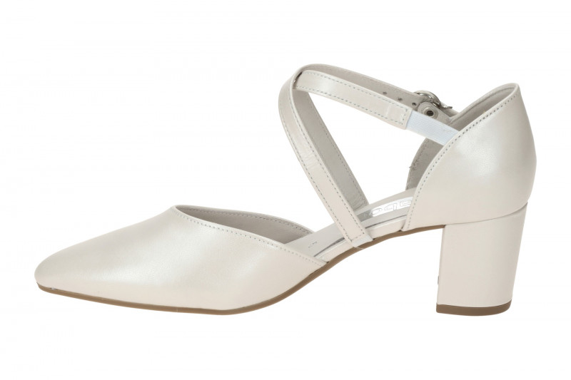 Gabor Riemchen Pumps weiß offwhite Perlato 81.343.60