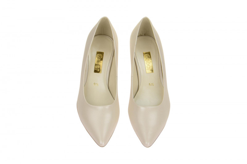 Gabor Pumps weiß perlato - 61.250.60