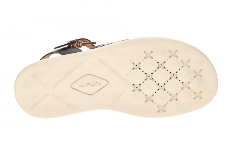 Geox Xand Sandalen schwarz beige D65PAB