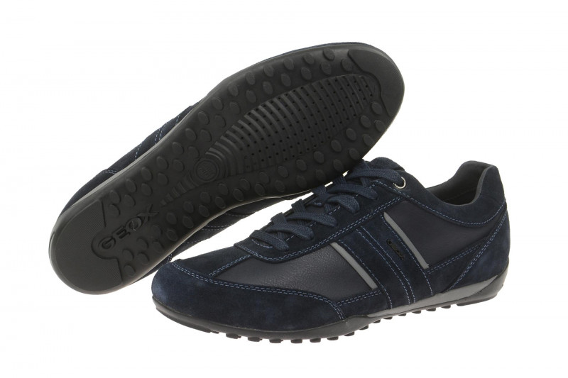 Geox Respira Wells C Halbschuhe in dunkelblau Herren Sneakers