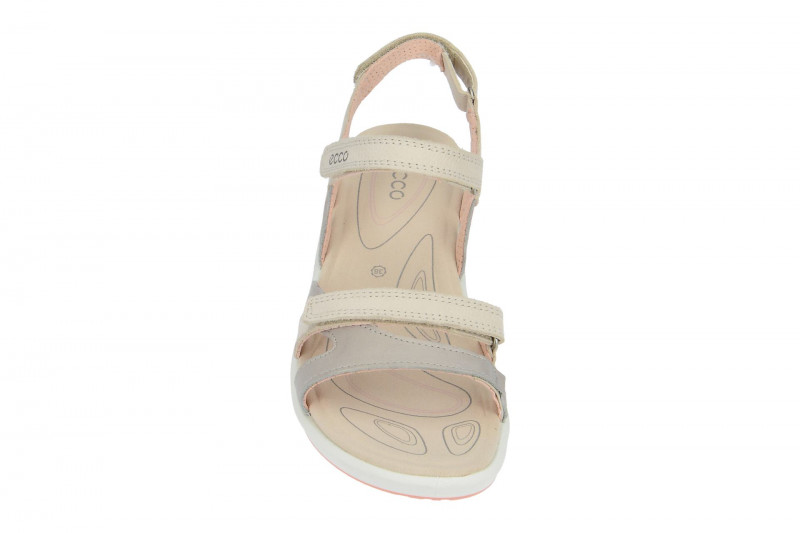 Ecco Cruise 2 Sandale hell-grau silber