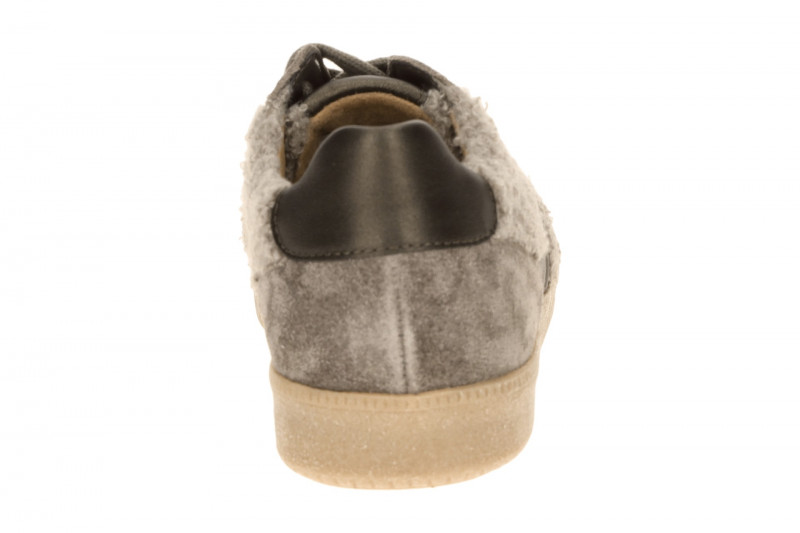 Gabor Schuhe Retro-Sneakers taupe grau Fell 6011.01.009