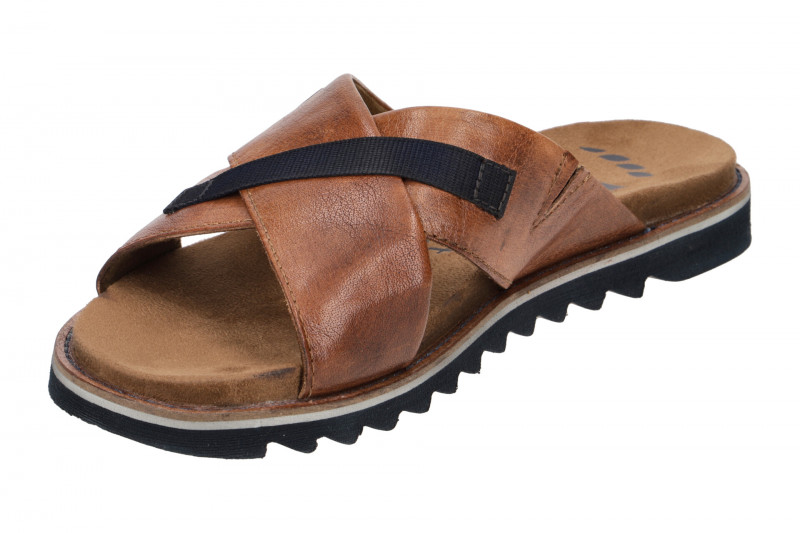 bugatti Limon Pantolette braun cognac 73988