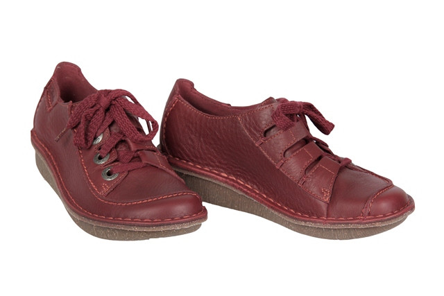Clarks Funny Story Schuhe rot - 20336714 4