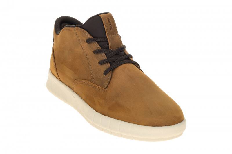 Geox Flextride Mid Sneaker Slipper braun FASTin U56MAB