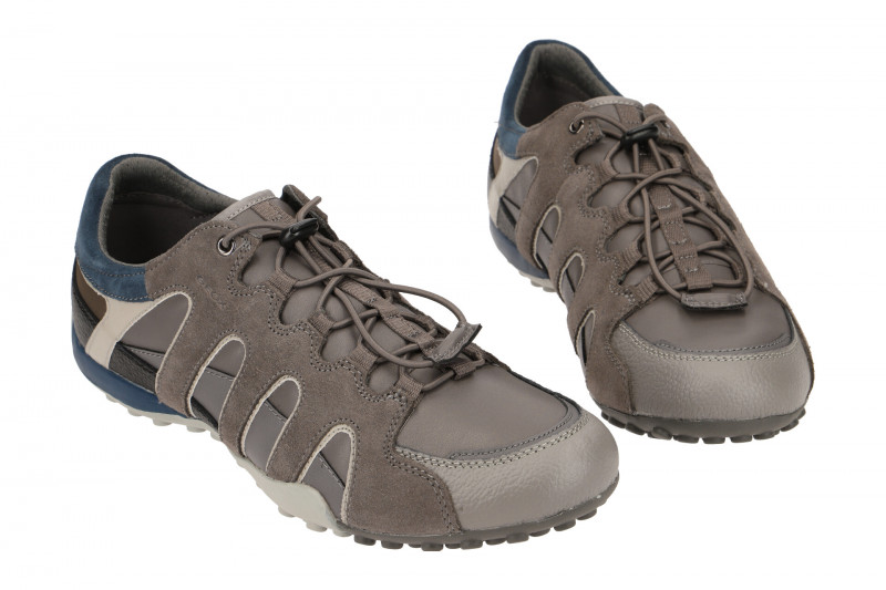 Geox Snake Schuhe grau blau U8407A