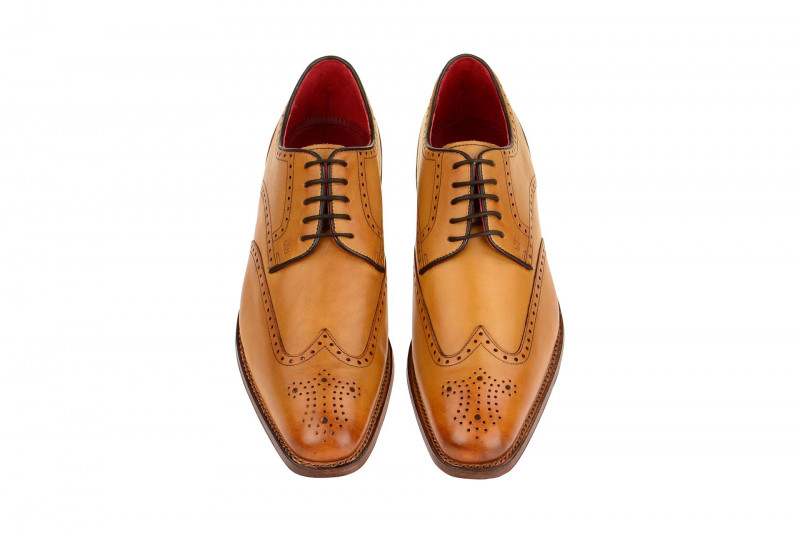 Gordon Bros Schuhe Havret braun tan Rahmengenäht 2466-B