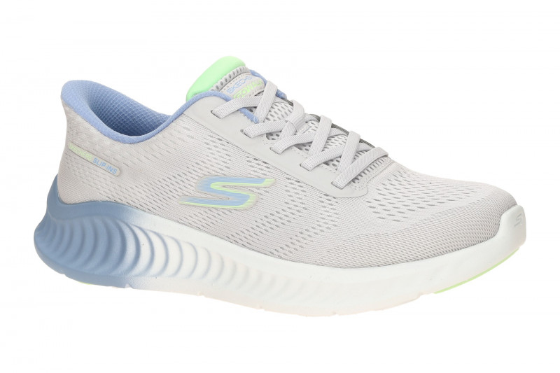 Skechers Go Walk Now Schuhe Sneakers grau SLIP-INS 125643