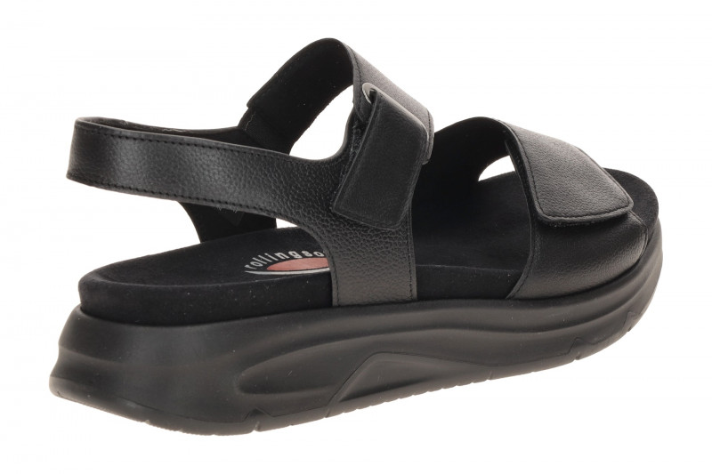 Gabor RollingSoft Sandale schwarz uni Glattleder 86.885.57