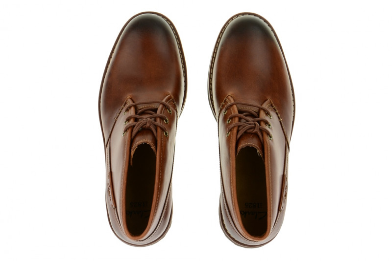Clarks Montacute Duke Stiefelette braun