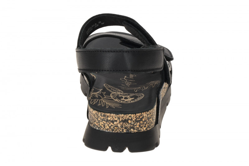 Panama Jack Selma B4 Sandale schwarz Nappa