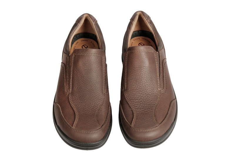 Ecco Remote Schuhe bison braun Slipper