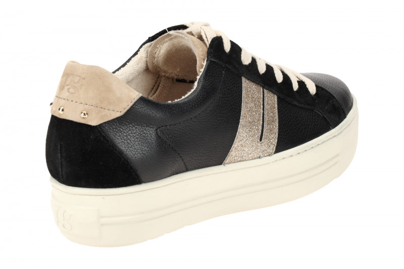 Paul Green Sneaker Plateau Schuhe schwarz 5330
