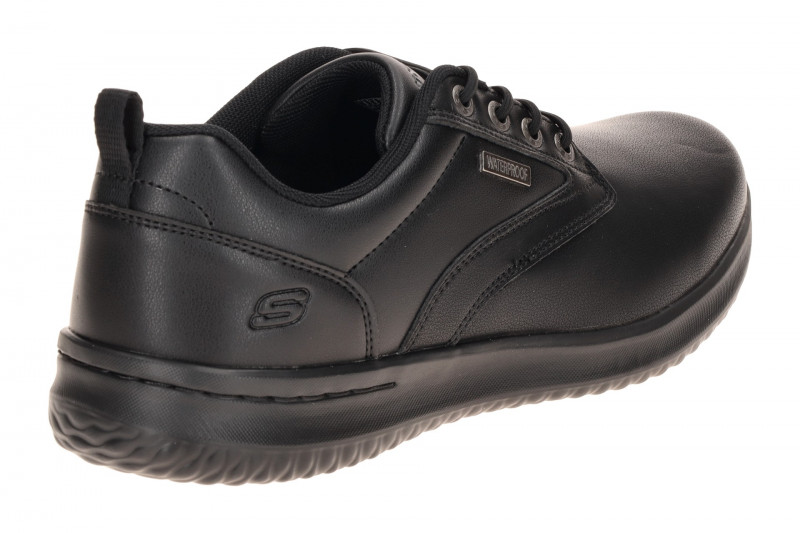 Skechers Delson Schuhe schwarz Waterproof 65693