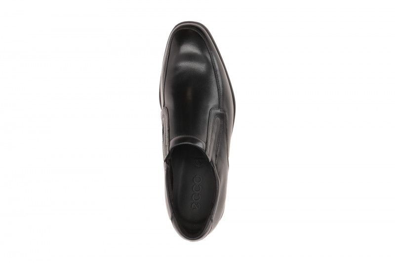 ecco Melbourne Business Slipper schwarz Norweger 621944
