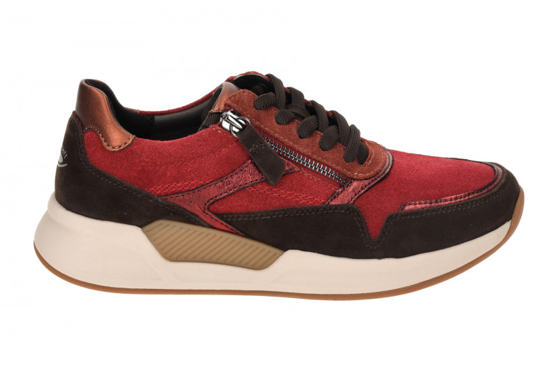 Gabor RollingSoft Schuhe rot braun 76.957.42