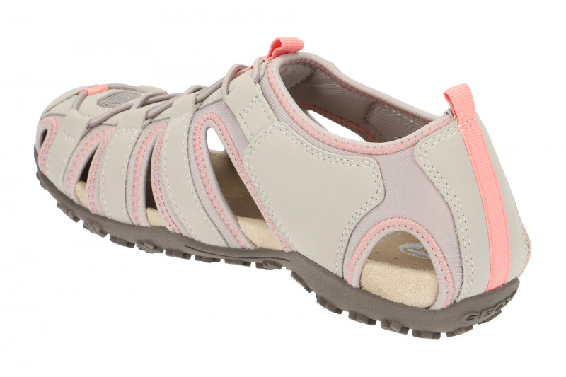 Geox Sandale Strel grau rosa D9225A