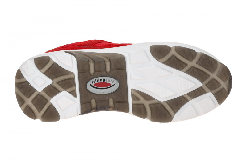 Gabor RollingSoft Schuhe rot fire Velour 66.936.38