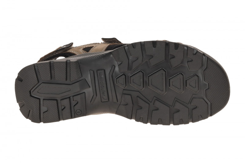 Waldläufer Taro Sandale Herren taupe grau H-Weite 746004