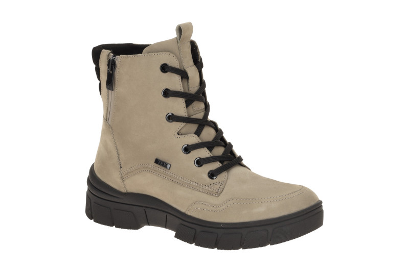 Caprice Winter Stiefel Boots grau taupe Nubuc TEX 26205