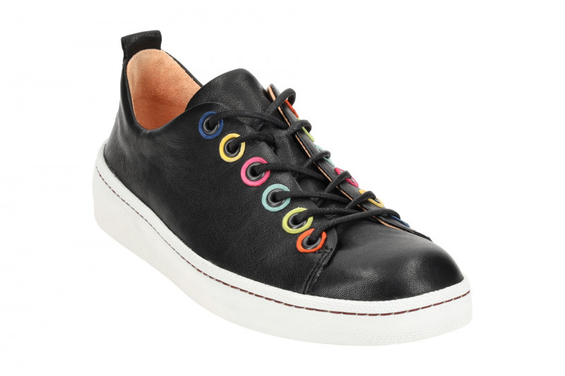 Think Kumi Schuhe schwarz Glattleder 895