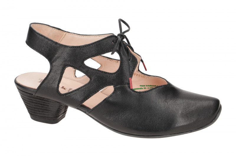 Think Aida Sling Schnür Pumps schwarz 726